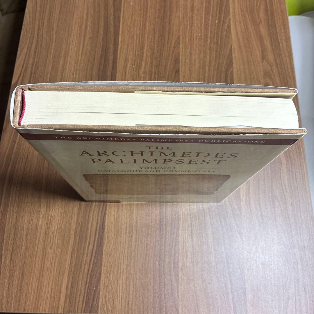 古代文書　The Archimedes Palimpsest Volume I