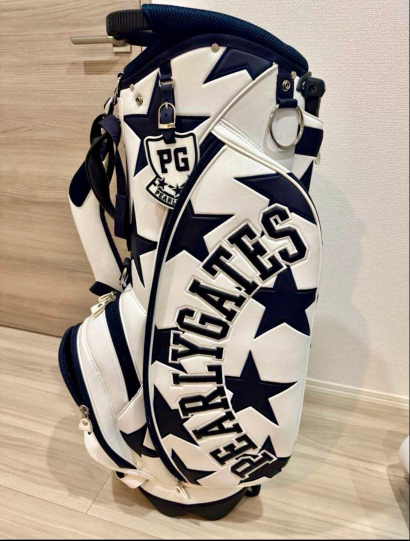 ♡*♡様 PEARLY GATES 星柄キャディバッグ　無使用品