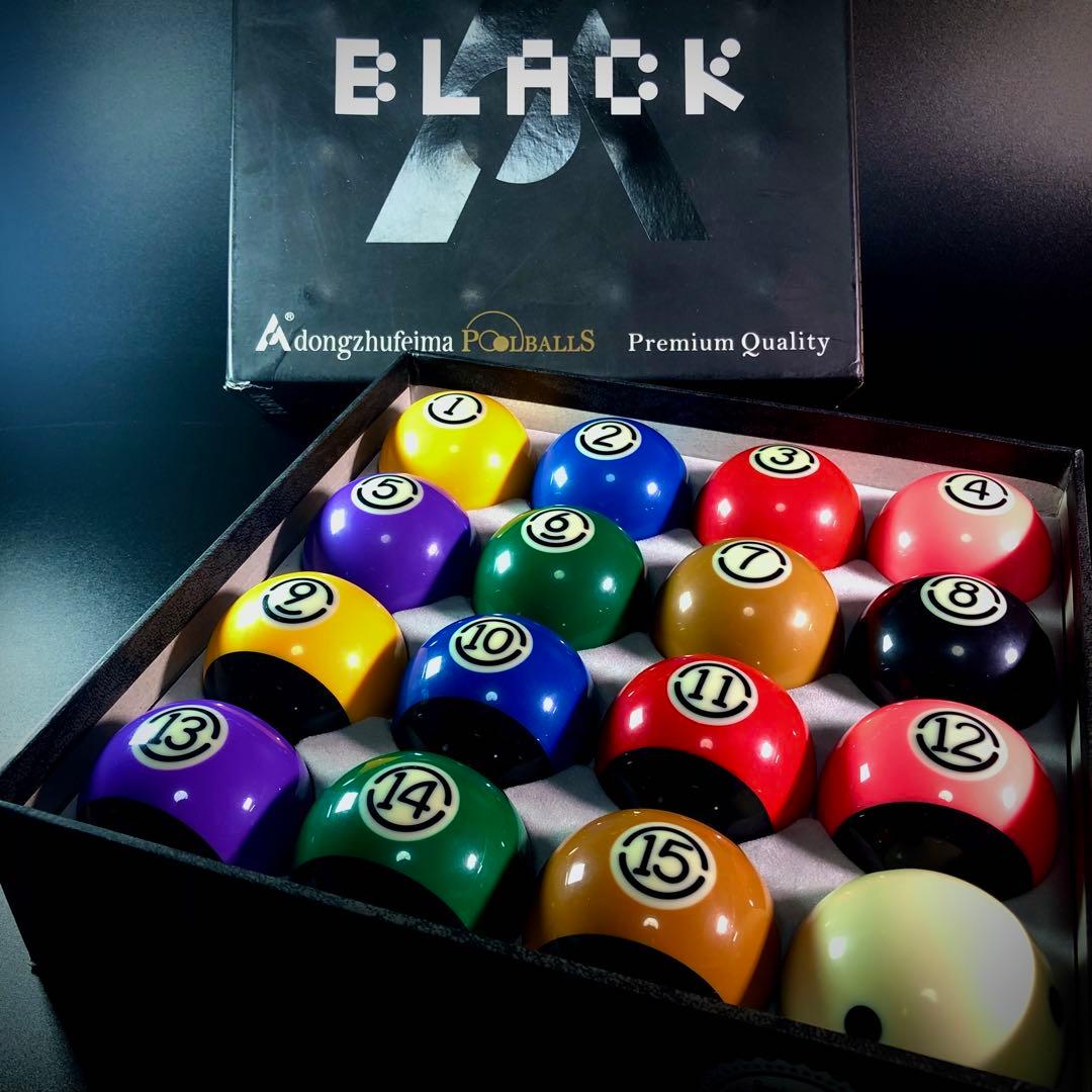 ビリヤード　ボール　ブラック
