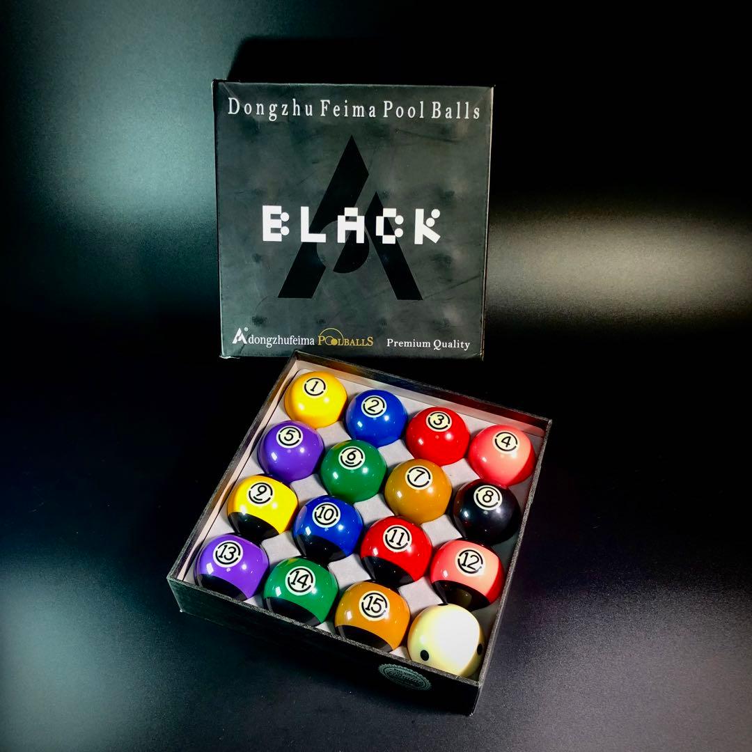 ビリヤード　ボール　ブラック