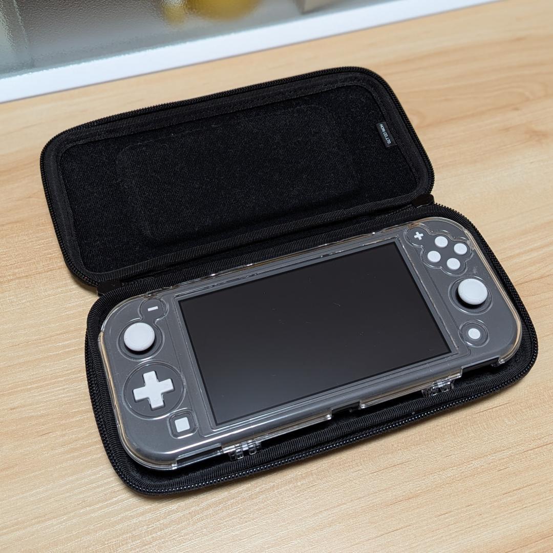 Nintendo Switch Lite 本体 グレー カバー・ケース・フィルム