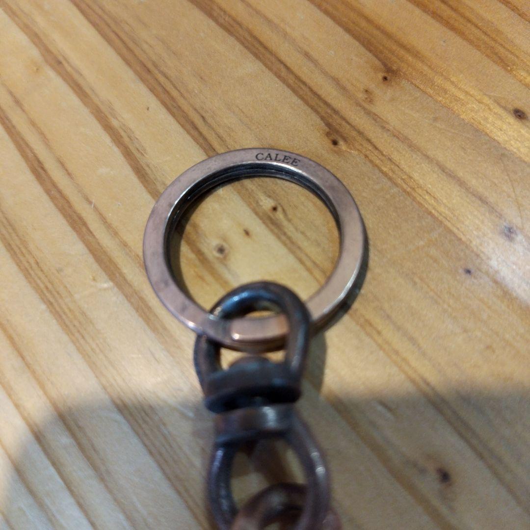 CALEE☆キャリー　ウォレットチェーン　ブラス