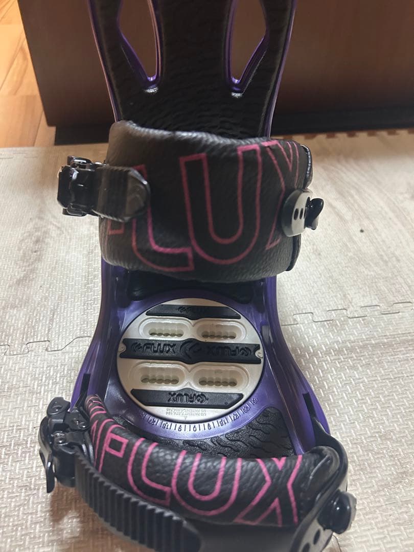 FLUX スノーボード ビンディング 紫　M