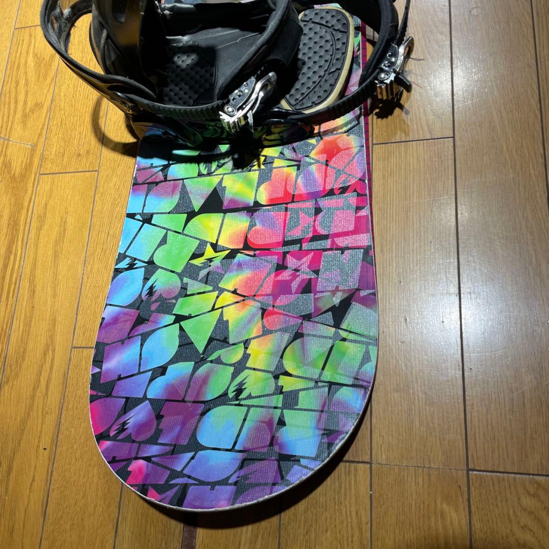 いち 　RIDEライドSPLASH142cm 2点セット　初中級向け