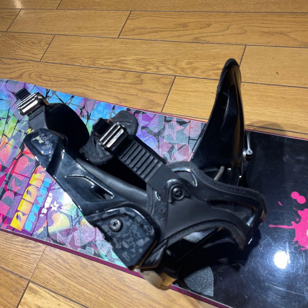 いち 　RIDEライドSPLASH142cm 2点セット　初中級向け