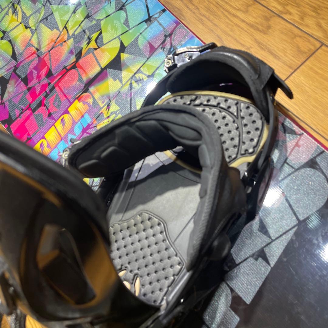 いち 　RIDEライドSPLASH142cm 2点セット　初中級向け