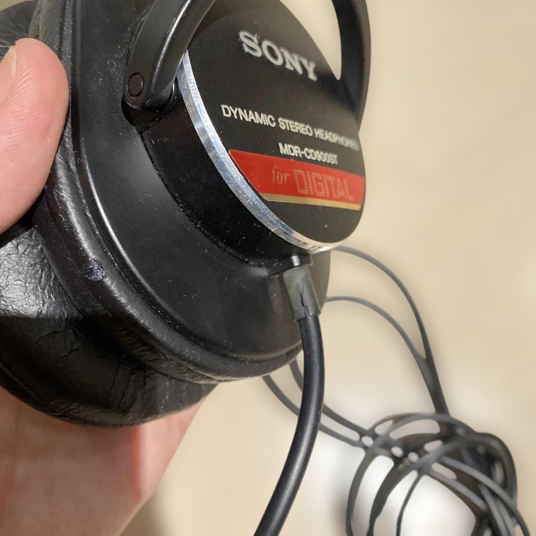 SONY ダイナミックステレオヘッドホン MDR-CD900ST