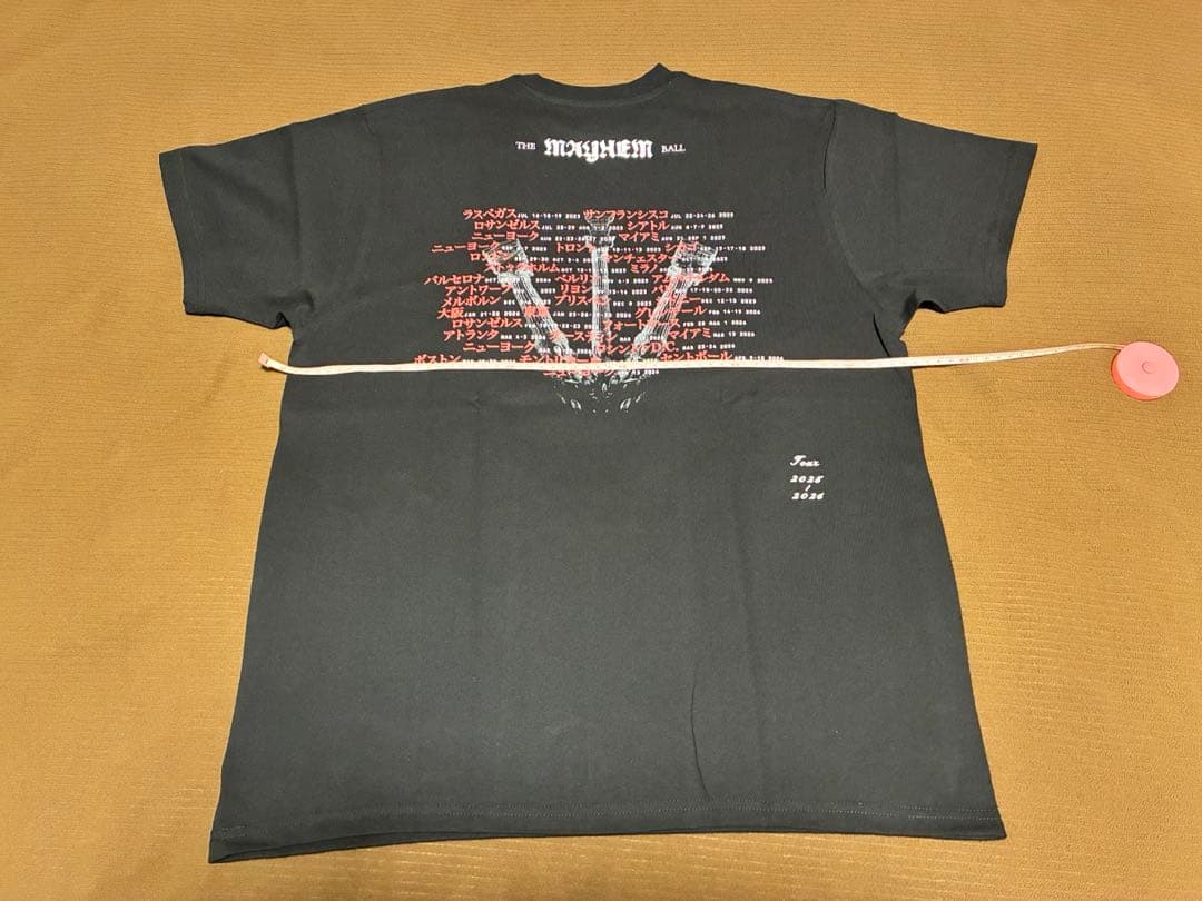 【日本限定】Lady Gaga MAYHEM Ball 踊るか死ぬかTシャツ M