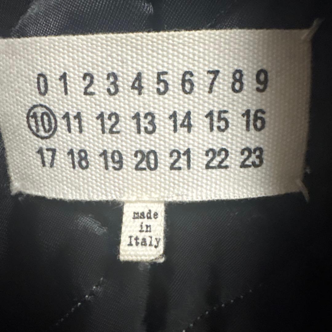 ネイビー ダブルブレスト ピーコート サイズ10