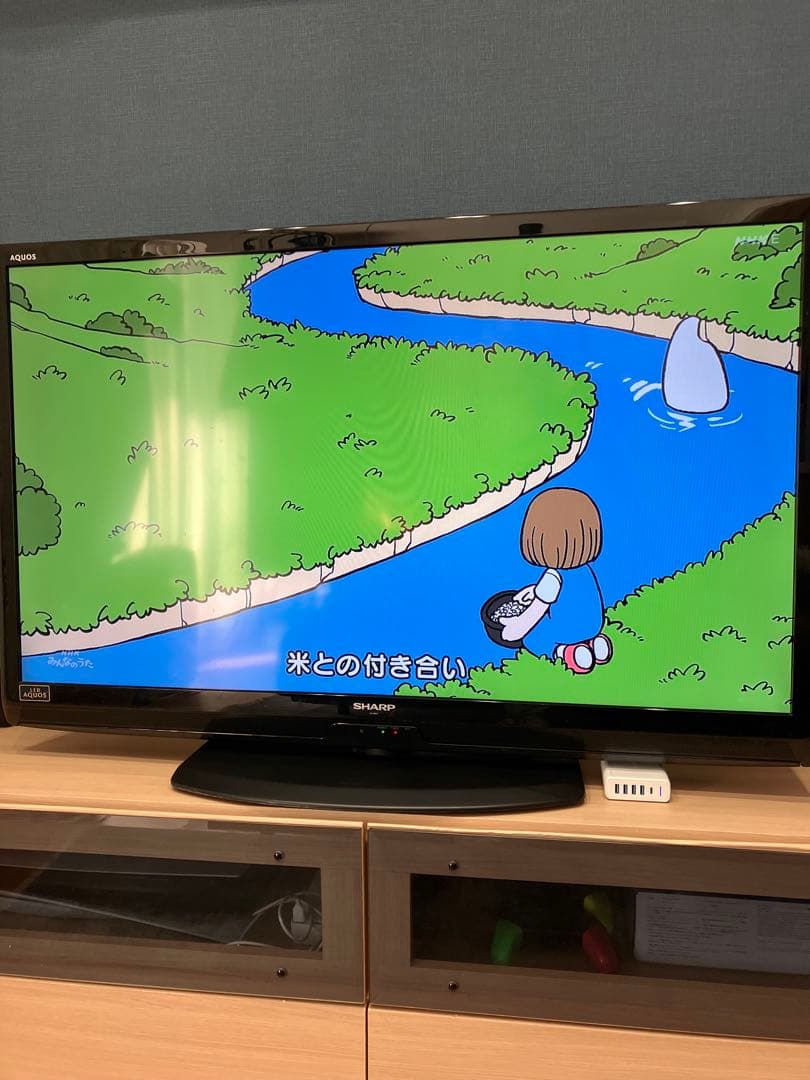 SHARP 液晶テレビ AQUOS LC-46V7 動作問題なし