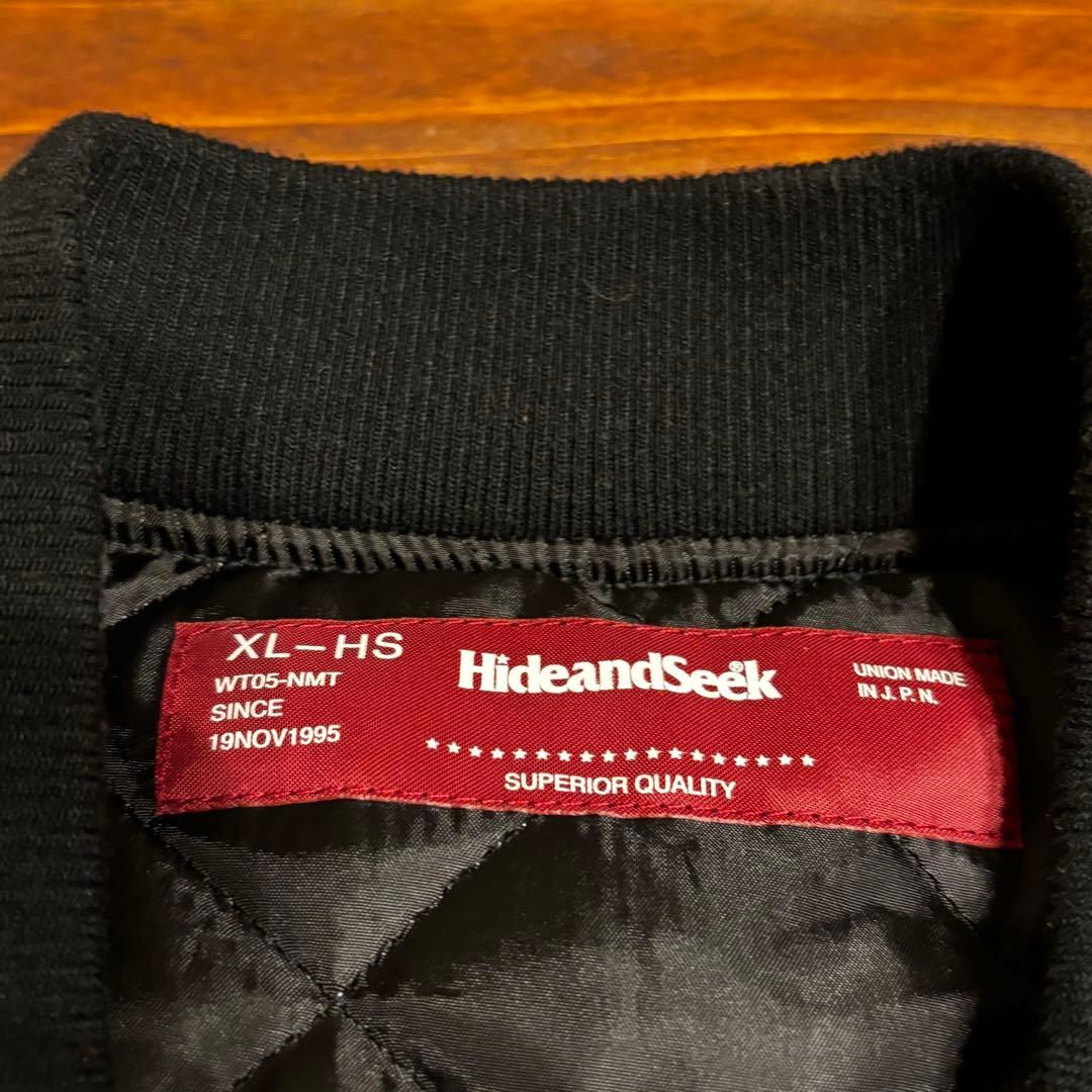 24AW HIDE AND SEEK ナイロンスタジャン HJ-110224