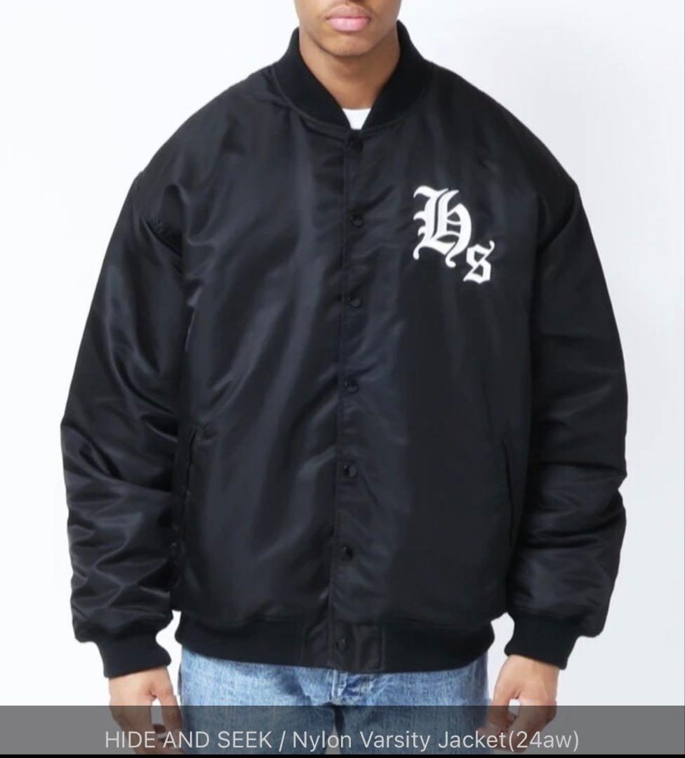 24AW HIDE AND SEEK ナイロンスタジャン HJ-110224