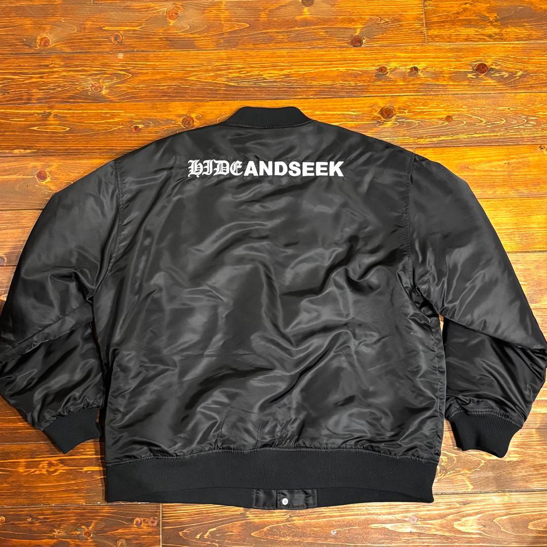 24AW HIDE AND SEEK ナイロンスタジャン HJ-110224