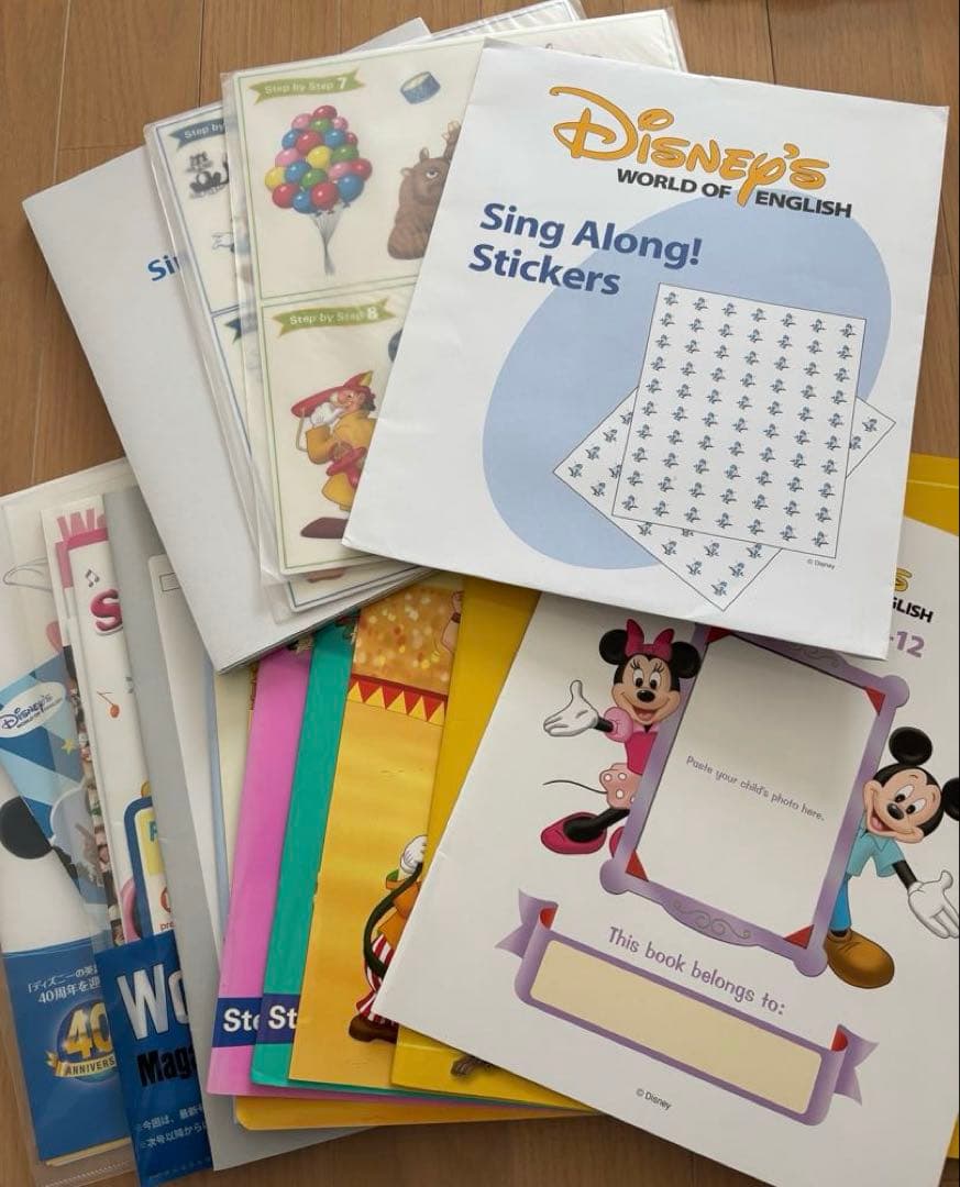 ディズニー 英語システム　dwe ミッキーパッケージ　【未使用品多数】　新子役