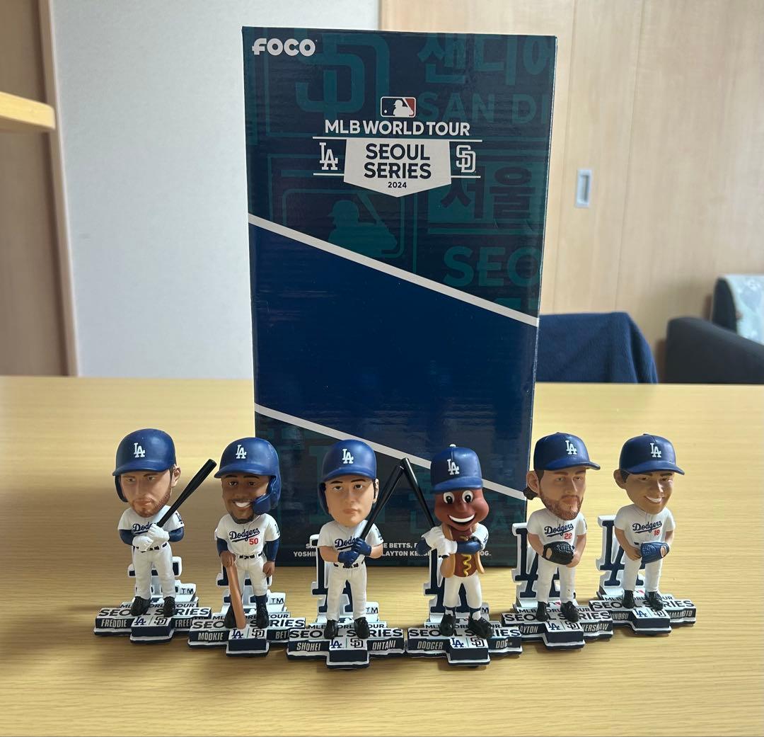 ドジャース！SEOUL SERIES 2024 ボブルヘッド
