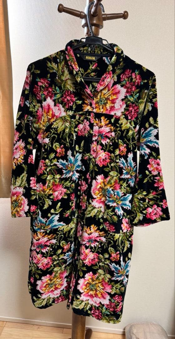 【新品未使用】FEILER シュニール織　ロングコート