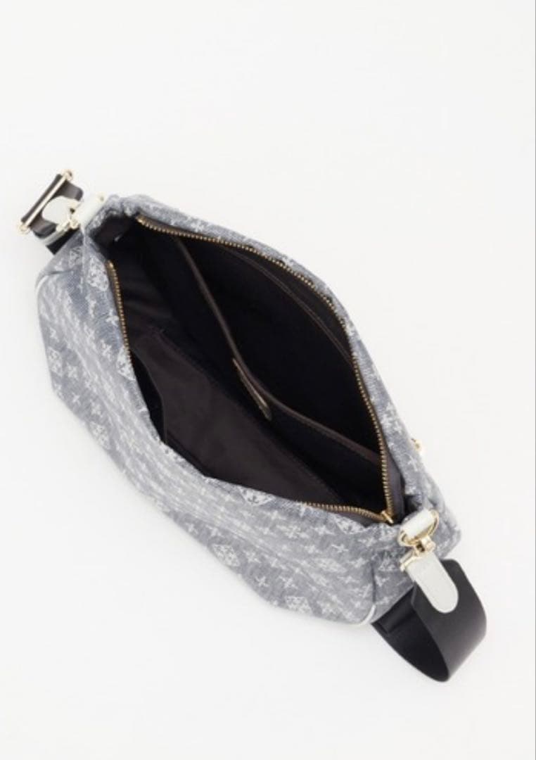 russet【Denim Print】2WAYショルダーバッグ　デニムプリント