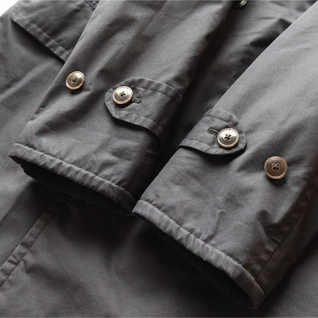 5428【美品】COMOLI　マッキノウコート　ダブルブレスト ネイビー　S