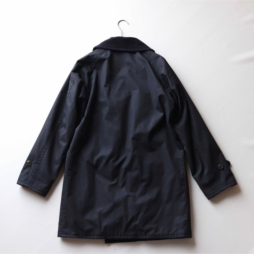 5428【美品】COMOLI　マッキノウコート　ダブルブレスト ネイビー　S