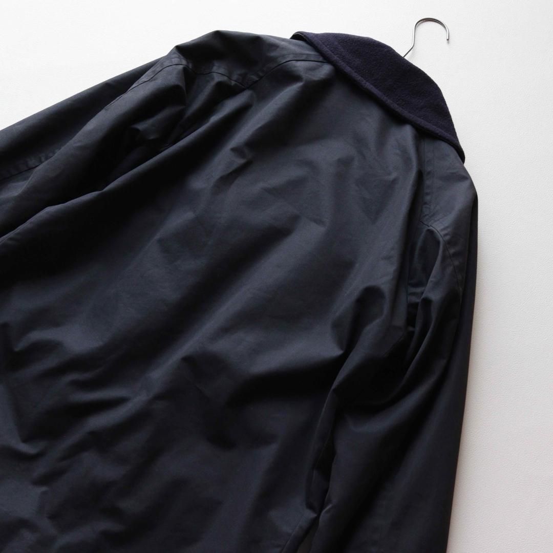 5428【美品】COMOLI　マッキノウコート　ダブルブレスト ネイビー　S