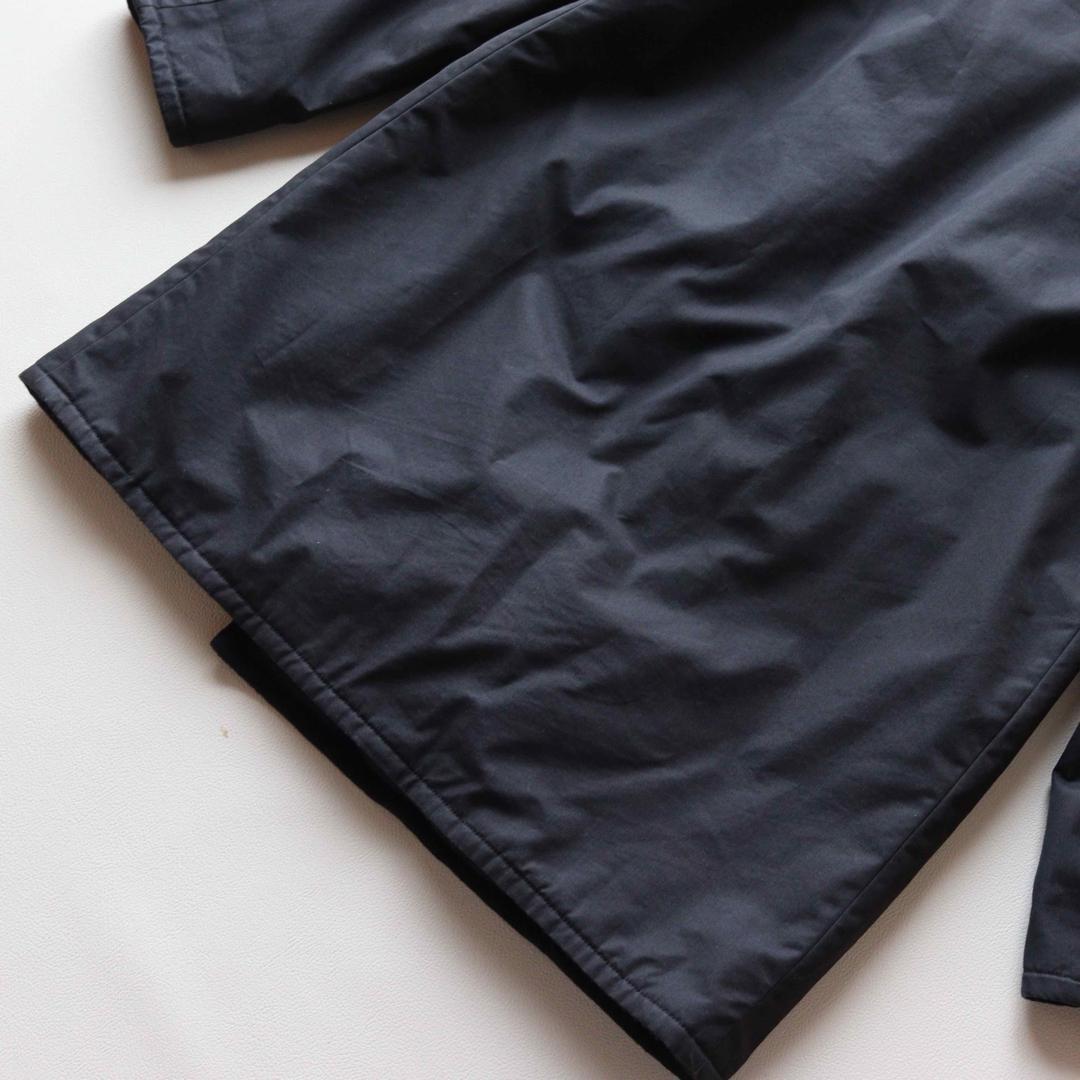 5428【美品】COMOLI　マッキノウコート　ダブルブレスト ネイビー　S