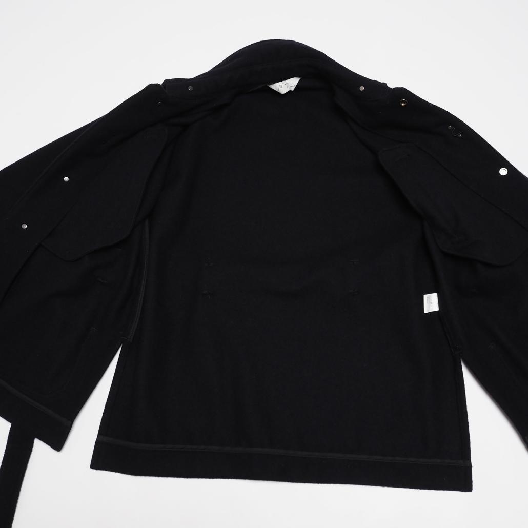 ジャケット・アウター ANCELLM MELTON HALF LENGTH JACKET/NAVY 1