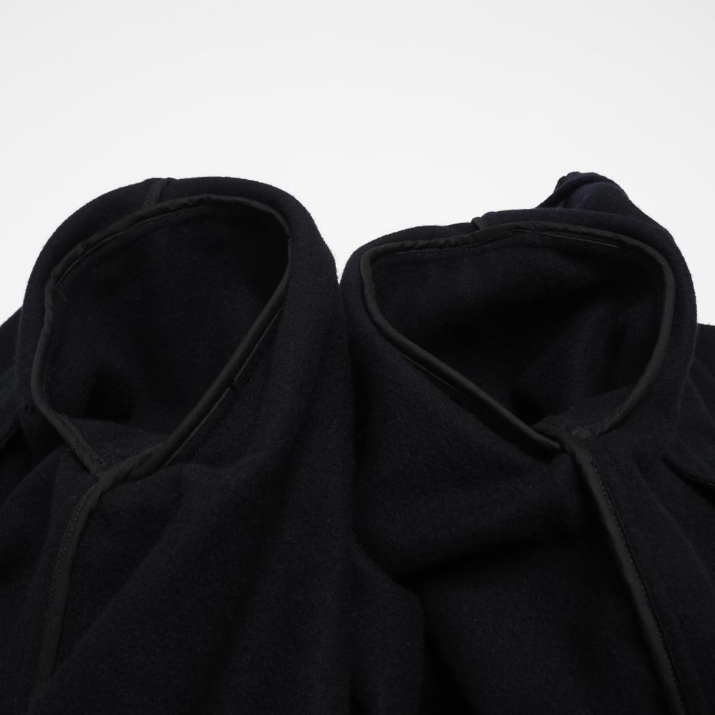 ジャケット・アウター ANCELLM MELTON HALF LENGTH JACKET/NAVY 1