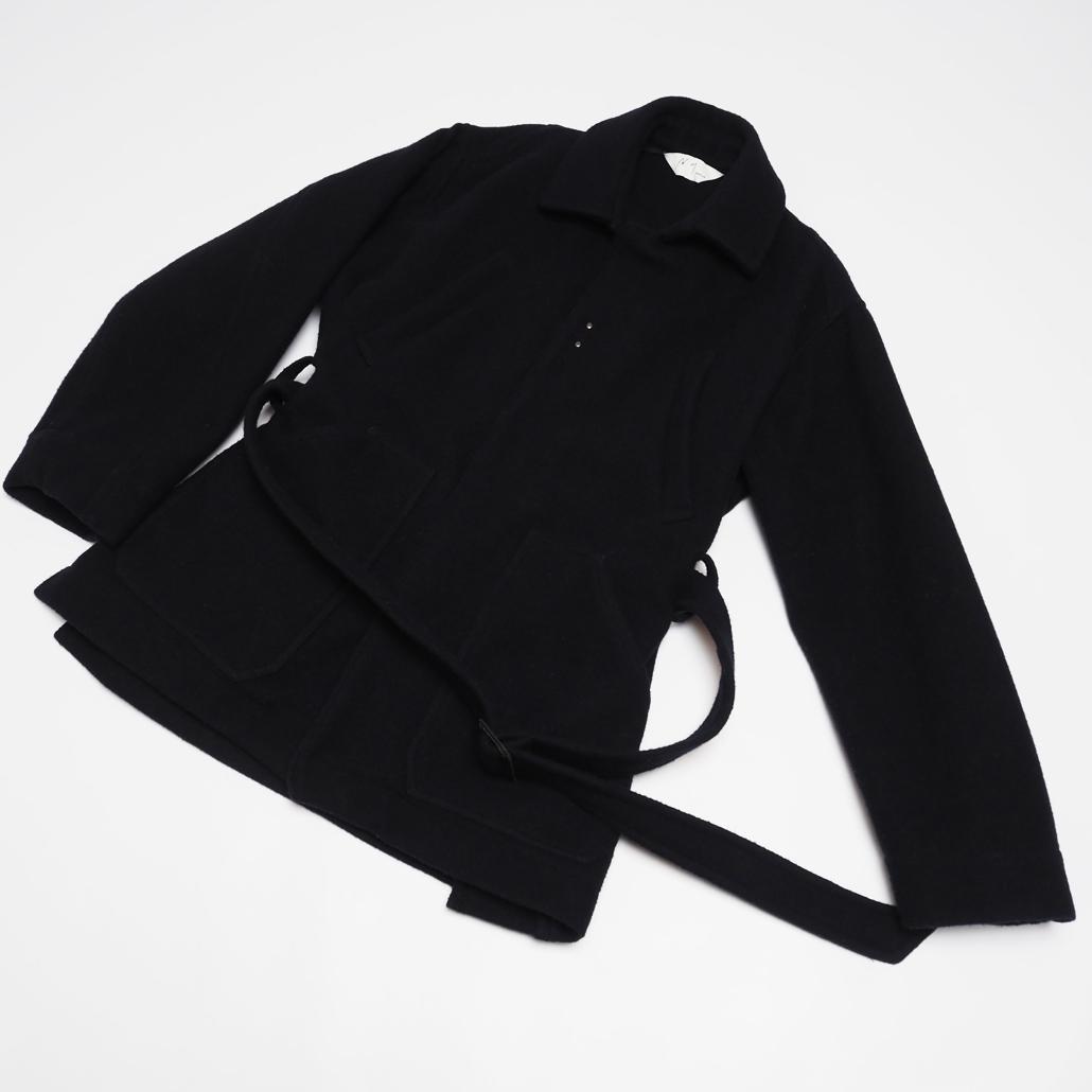 ジャケット・アウター ANCELLM MELTON HALF LENGTH JACKET/NAVY 1