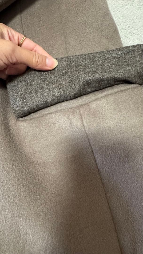 ABYTS ブラウン チェスターコート