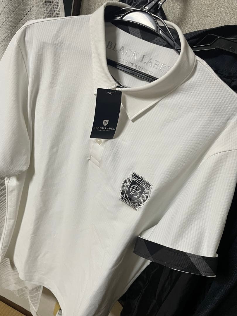 正*門様 【新品未使用タグ付き】ブラックレーベルクレストブリッジ　ポロシャツ　ホ