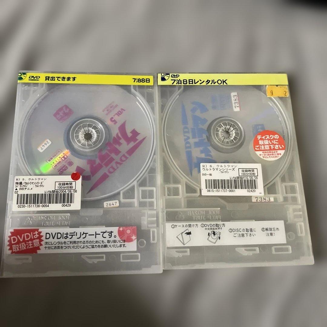 S*N様 レンタル落ち！ウルトラマン DVD 全10巻セット！