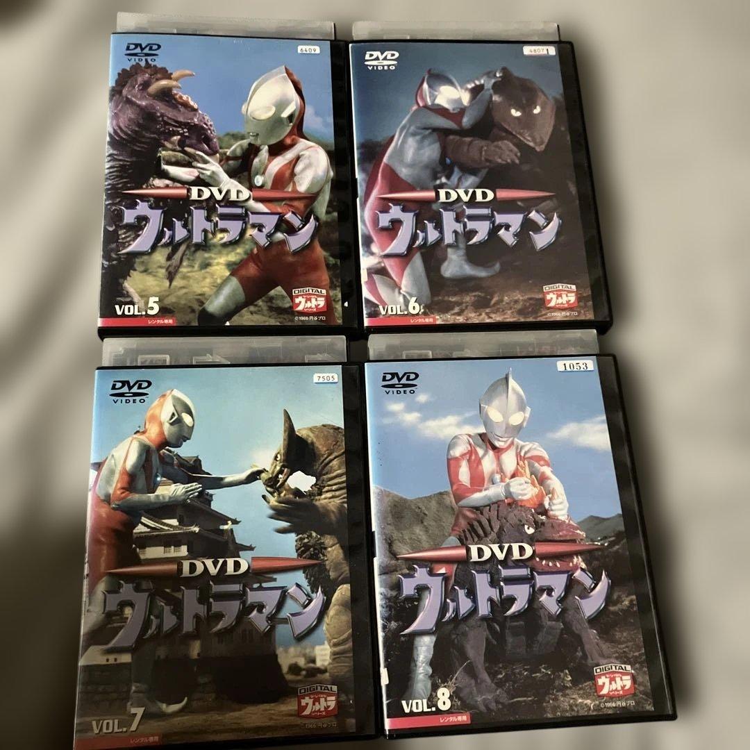 S*N様 レンタル落ち！ウルトラマン DVD 全10巻セット！