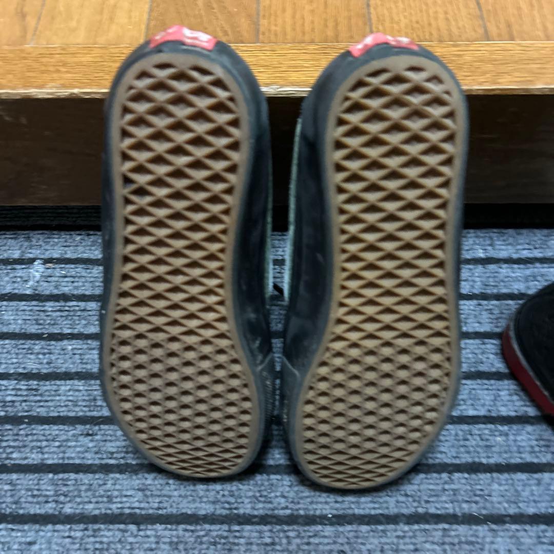 靴 vans supreme dollar skate grosso mid