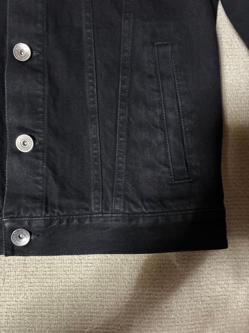 BRUNELLO CUCINELLI デニムジャケットブラック　【サイズ】46