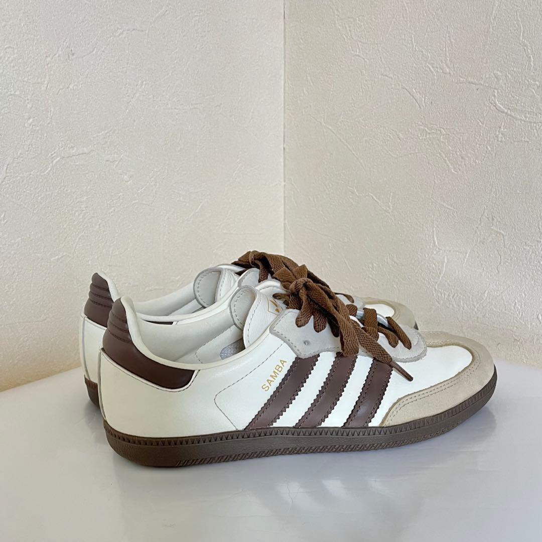 ☆美品☆adidas SANBA JR8842レディース23cm