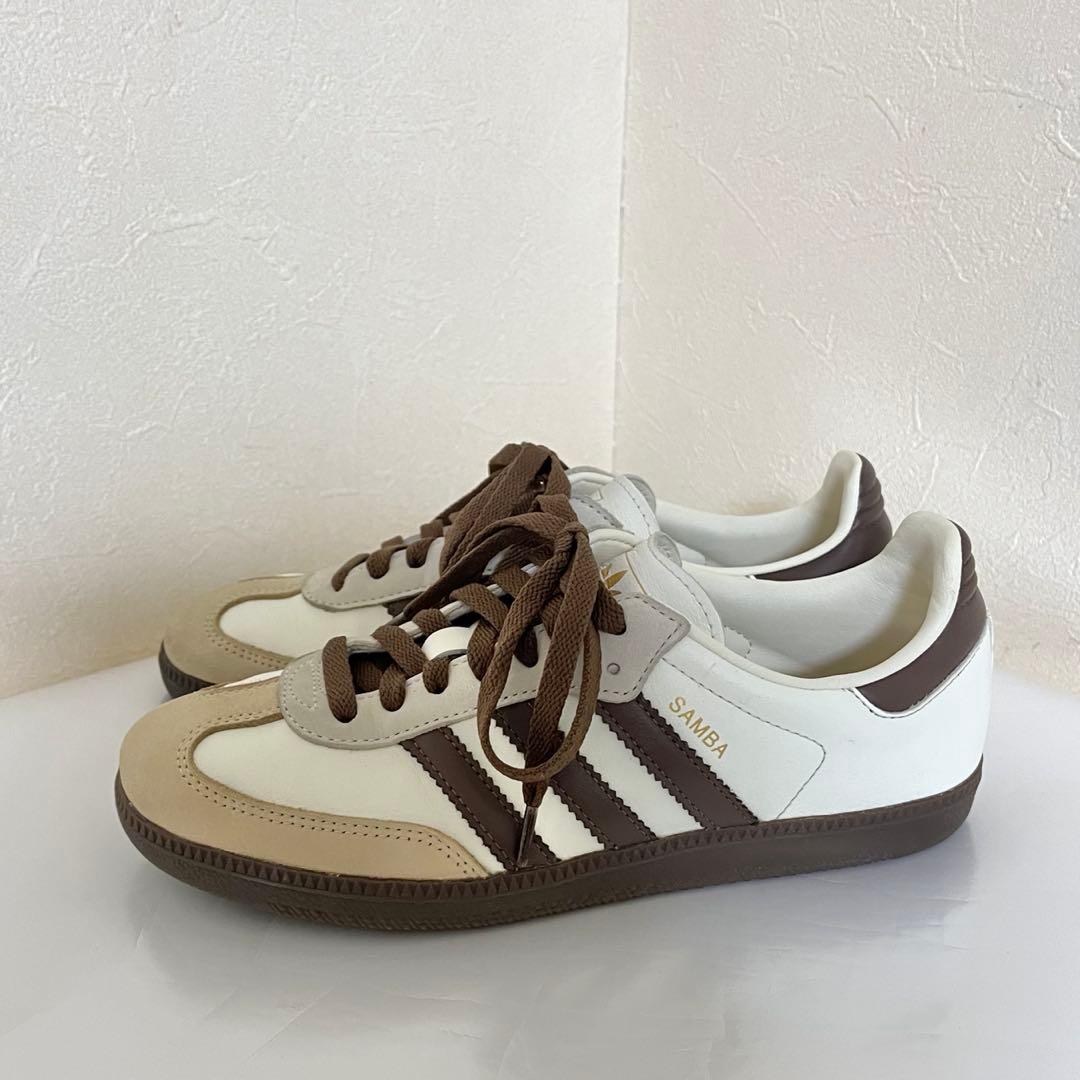 ☆美品☆adidas SANBA JR8842レディース23cm