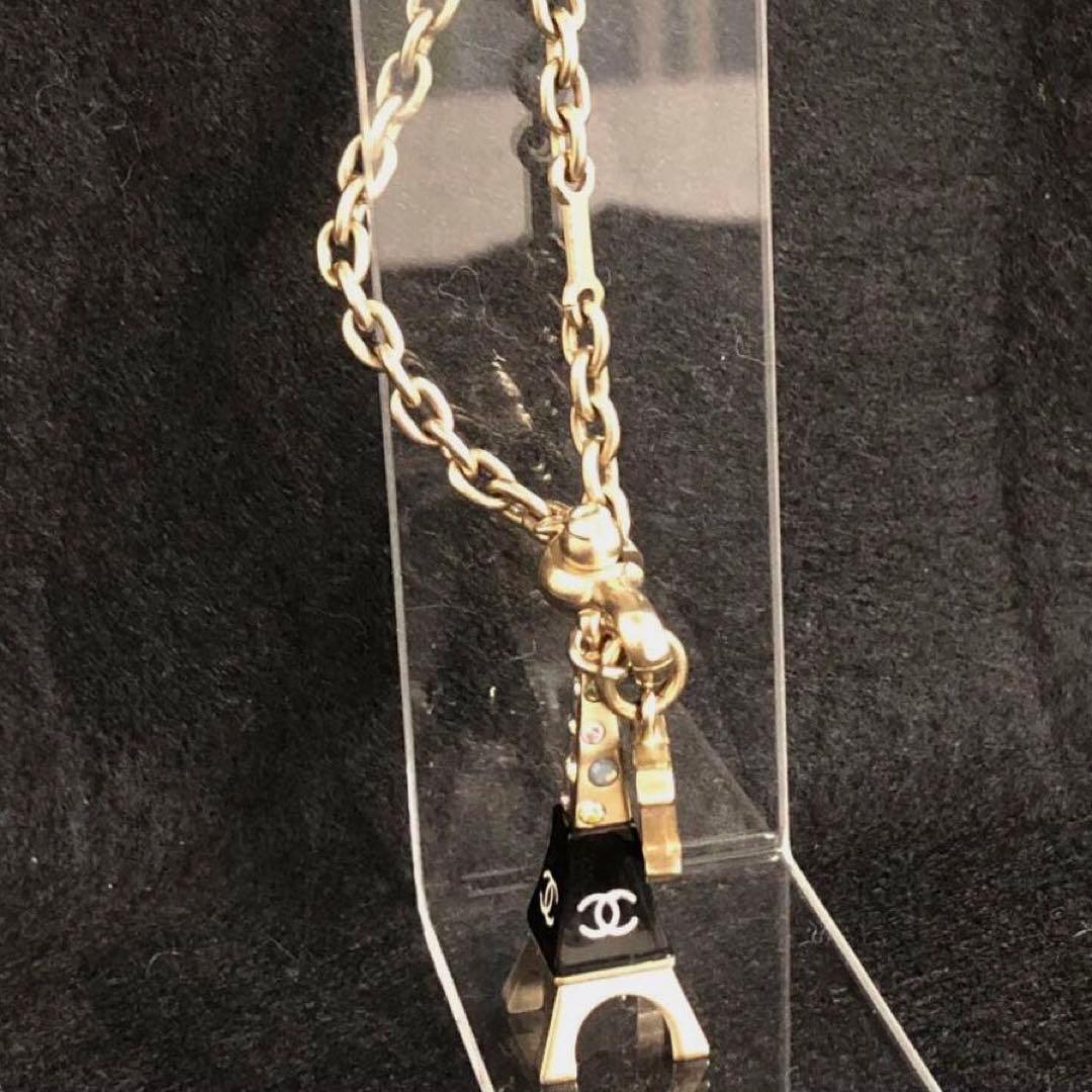 CHANEL シャネル　06C バッグチャーム　アクセサリー　エッフェル塔