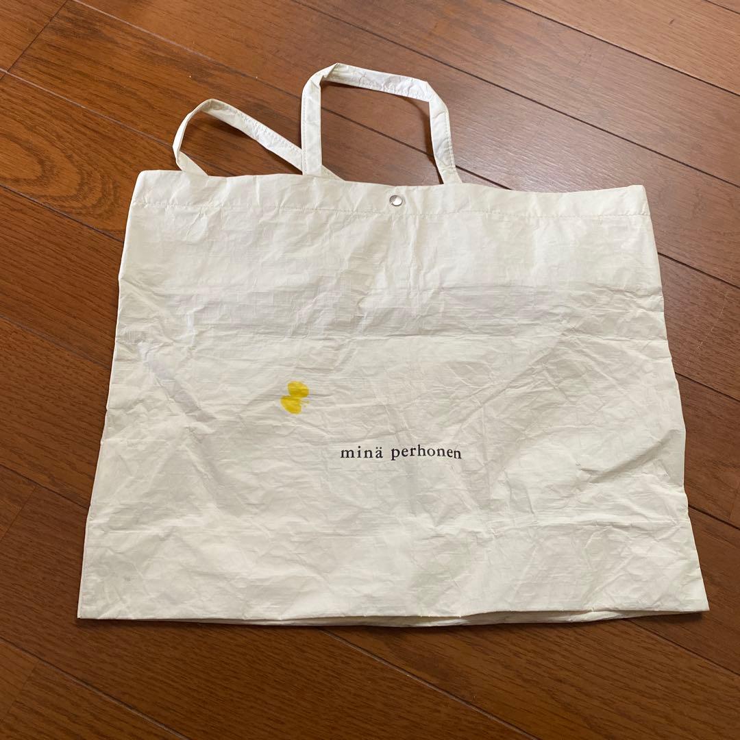 ミナ ペルホネン 白 長袖 ロングワンピースす❣️お値段交渉可‼️