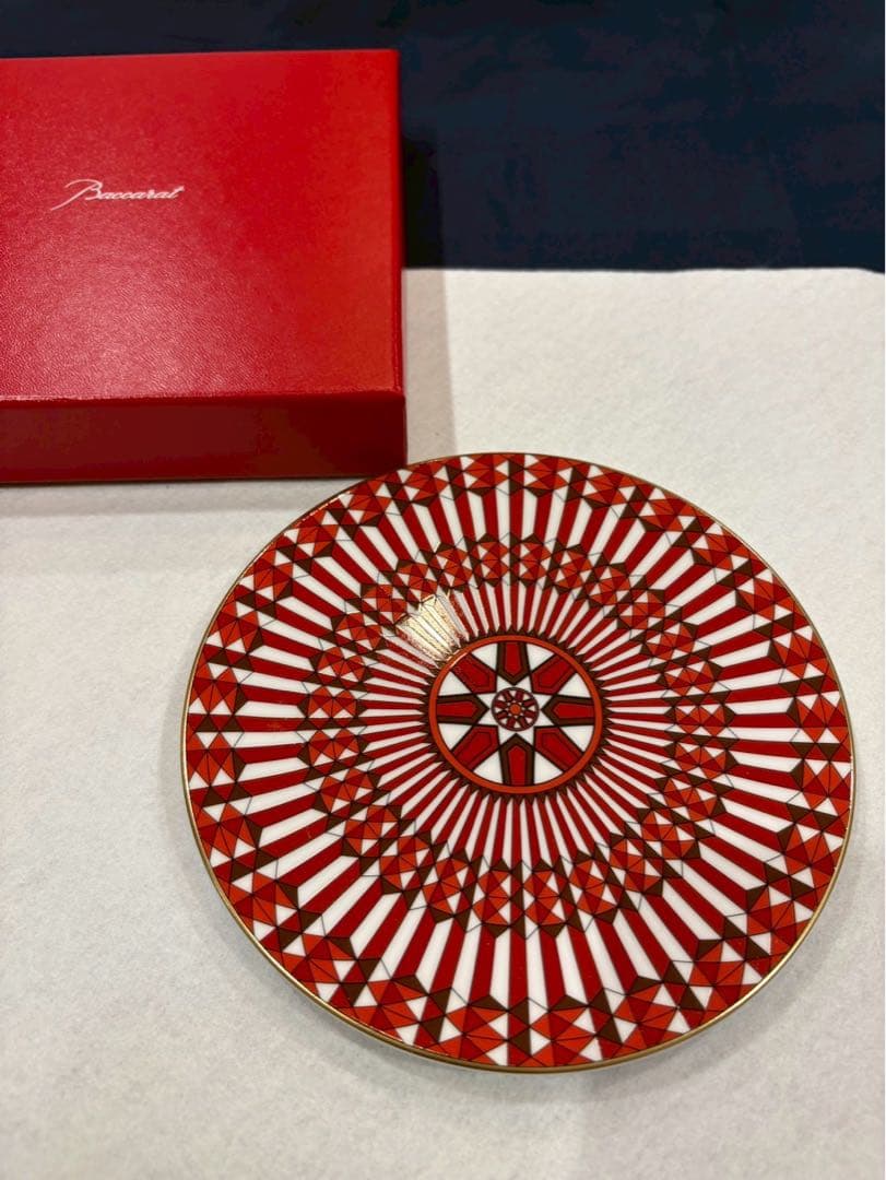 新品未使用★バカラ アルカディア ブレッドプレート