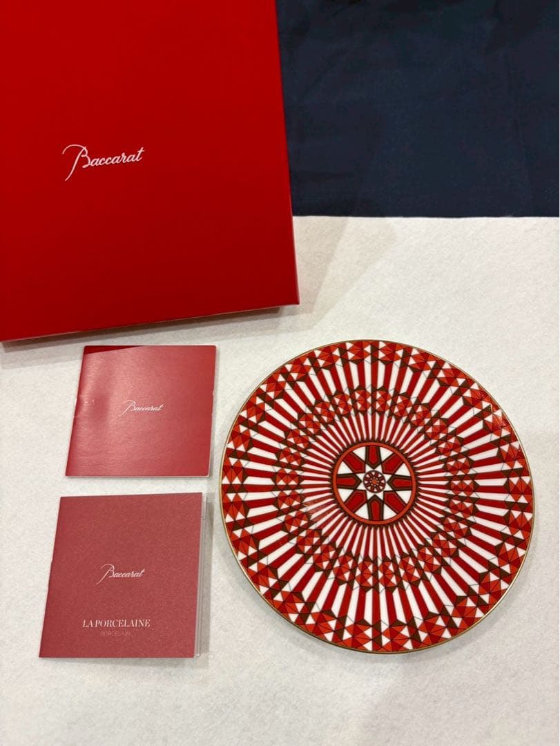新品未使用★バカラ アルカディア ブレッドプレート