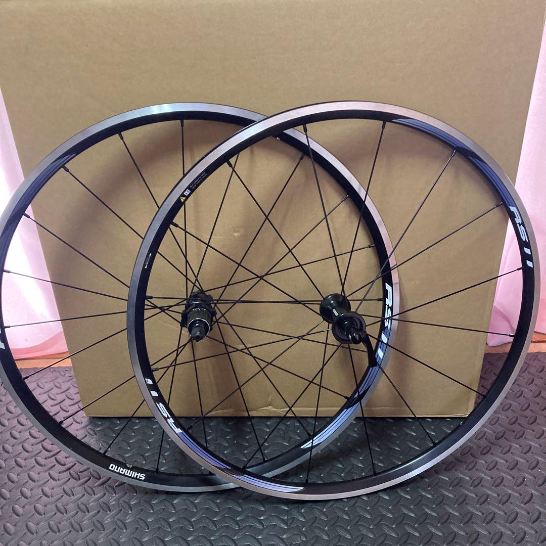 シマノホイール　700cクリンチャー　リムブレーキ　11sシマノフリー　前後