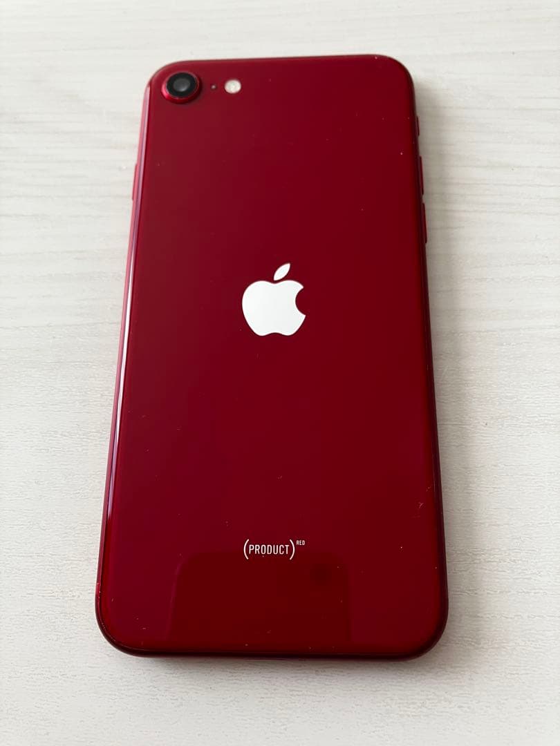 【美品】iPhoneSE3 256GB PRODUCT RED SIMフリー