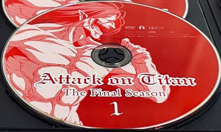 進撃の巨人　Final Season ファイナル　前半全８巻　DVD 全巻