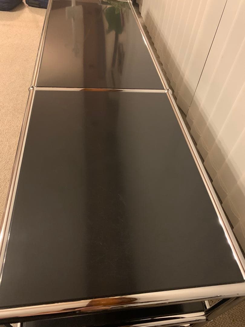 m*d様 USM ハラー 3列 テレビボード (グラファイト ブラック)