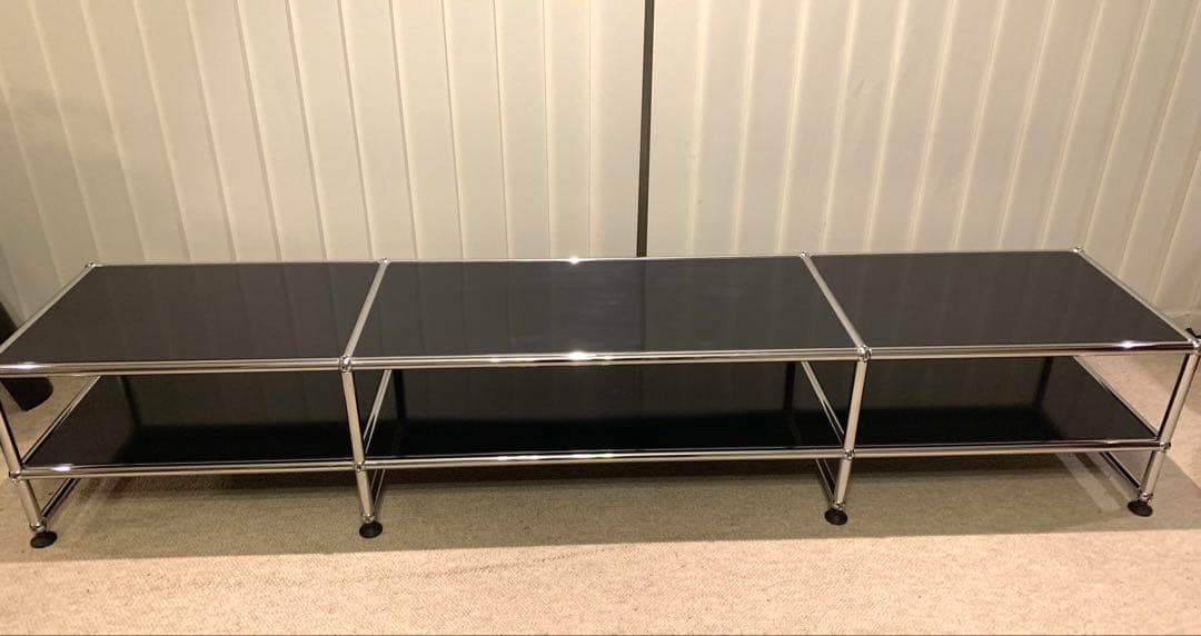 m*d様 USM ハラー 3列 テレビボード (グラファイト ブラック)