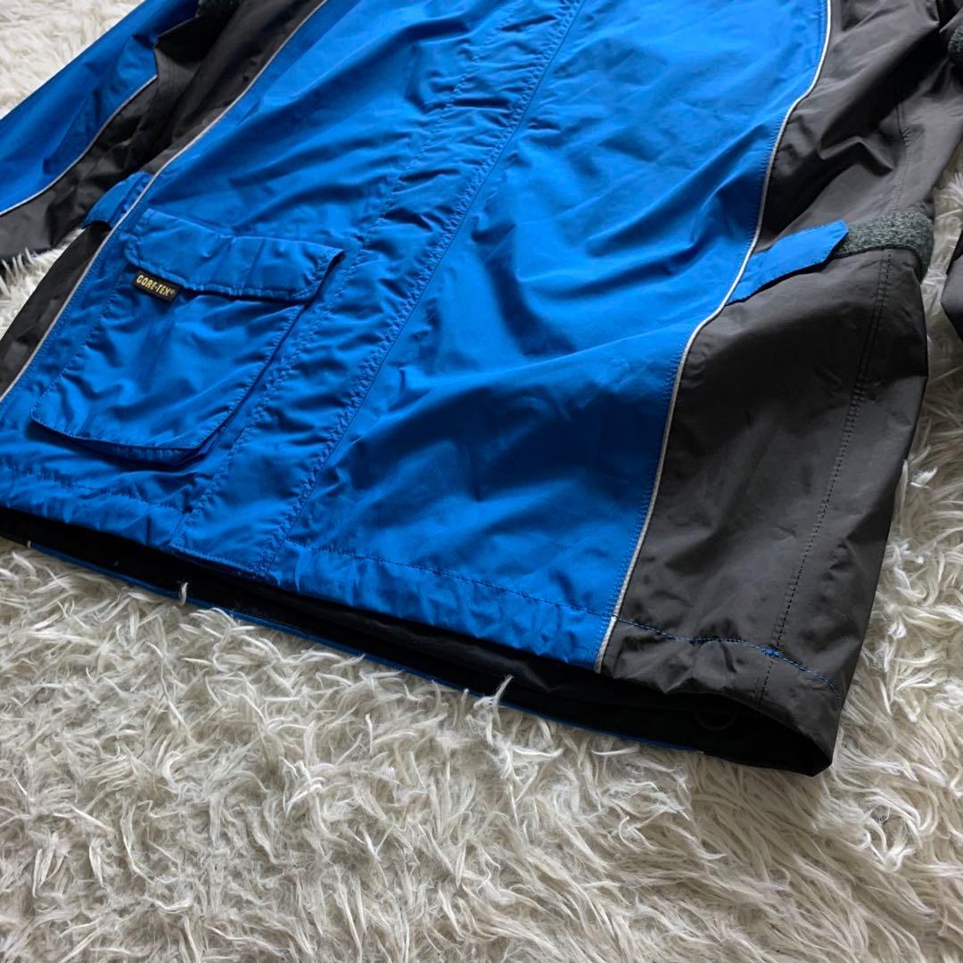 【LLサイズ】クシタニ　レインウェア　セットアップ　ブルー　KUSHITANI