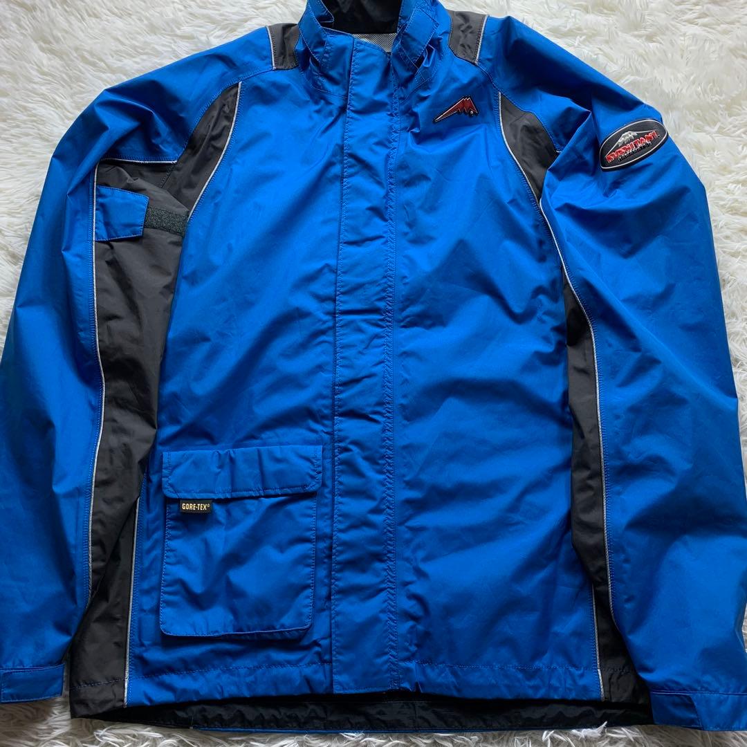 【LLサイズ】クシタニ　レインウェア　セットアップ　ブルー　KUSHITANI