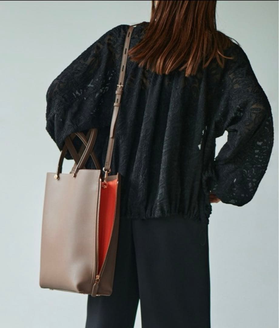 【ドラマ着用】【E'POR】Y BAG Large【A4対応】