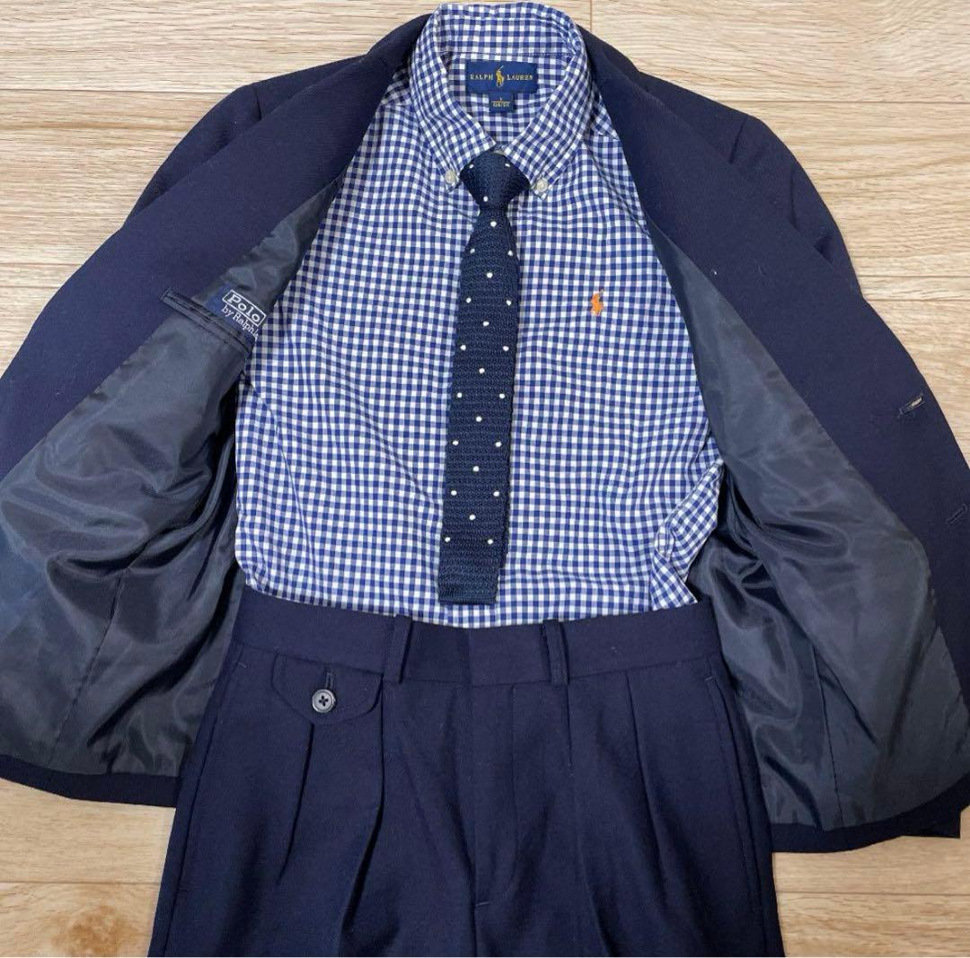kucchi！美品★ポロラルフローレンフォーマルスーツ４点セット130cm