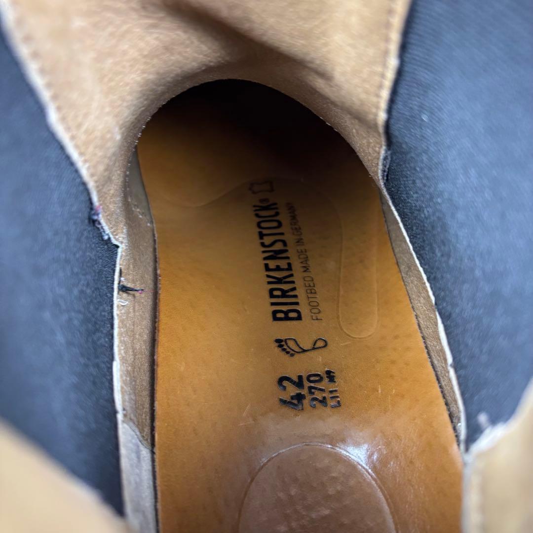美品✨ビルケンシュトック スタロン サイドゴア ブーツ チェルシー 42 厚底
